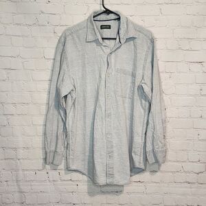 Men's Orvis button down longsleeve shirt, size Large